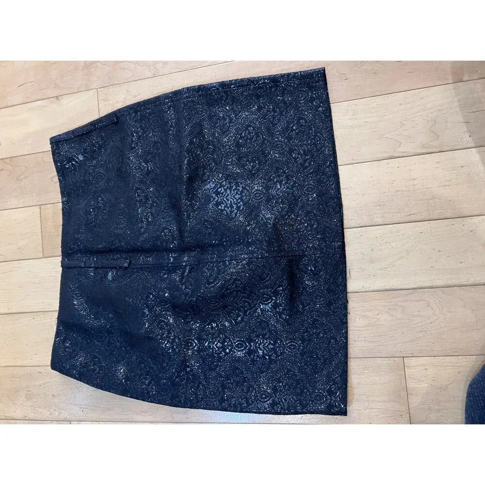 BCBGMaxAzria black metallic